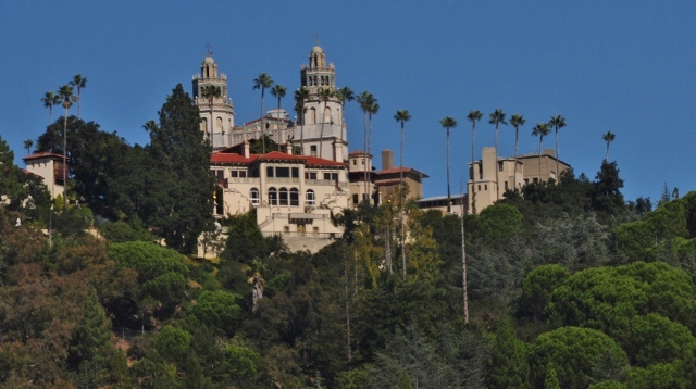 Hearst Castle from Visitor Center